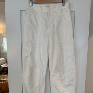 Citizens of Humanity Marcelle Low Slung Easy Cargo - 25 - White